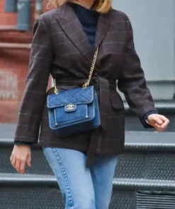 Blake Lively Brown Blazer