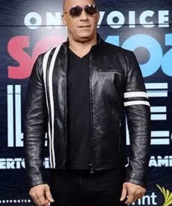 Bloodshot Vin Diesel Real Leather Jacket