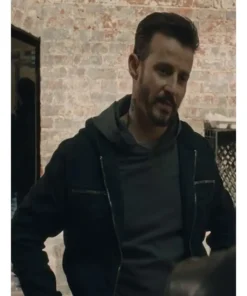 Blue Bloods S14 Jamie Reagan Black Hooded Jacket