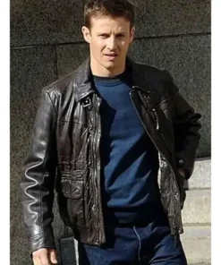 Blue Bloods S14 Jamie Reagan Brown Leather Jacket