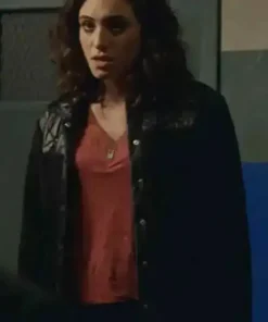 Blue Bloods S14 Tess Ross Black Jacket