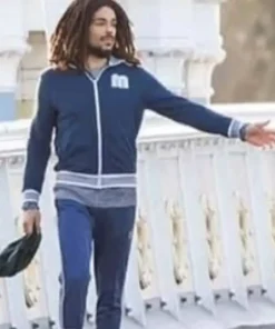 Bob Marley One Love 2024 Kingsley Ben-Adir Zip-Up Jacket