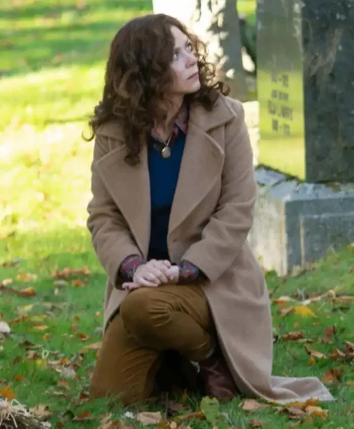 Books of Blood Anna Friel Brown Coat For Sale