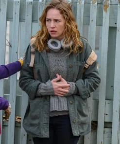 Books of Blood Britt Robertson Cotton Jacket