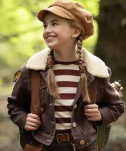Bookworm 2024 Nell Fisher Brown Fur Jacket
