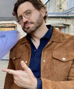 Borderlands 2024 Edgar Ramírez Suede Jacket