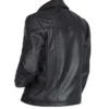 Boss Level Dai Feng Leather Black Jacket