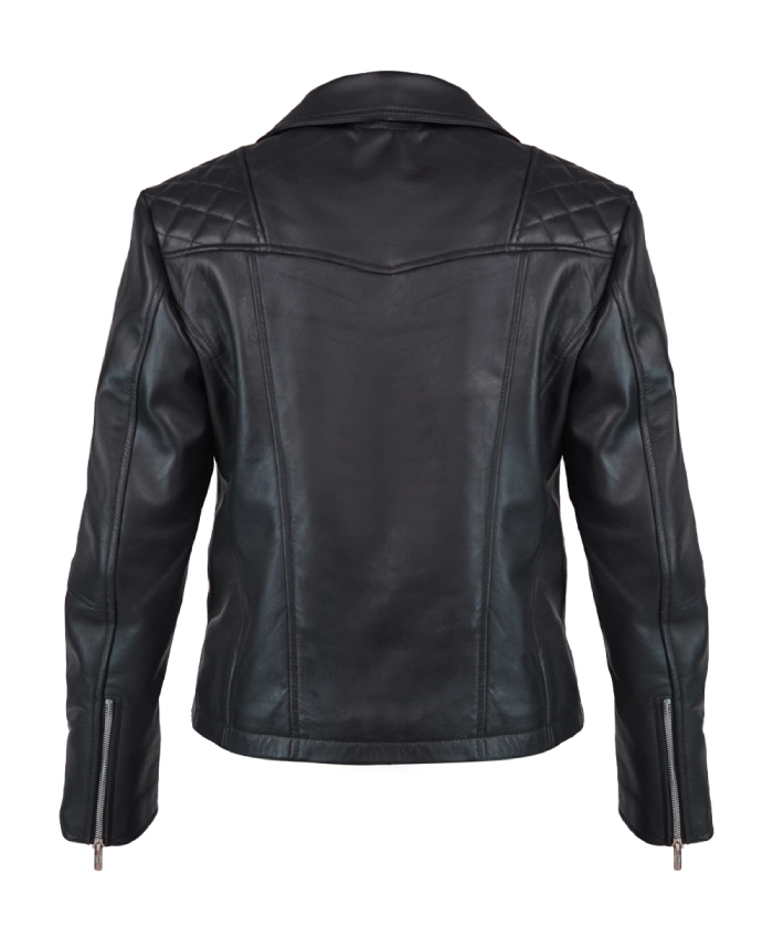 Boss Level Dai Feng Leather Jacket in Black