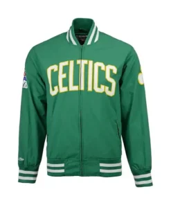 Boston Celtics Warm up Green Jacket