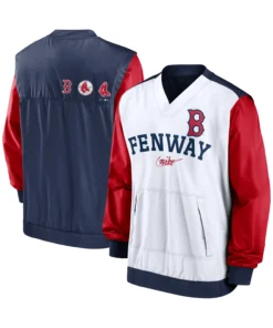 Boston Red Sox Warmup Pullover Jacket