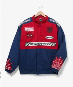 Box Lunch Blue And Red Spiderman Jacket