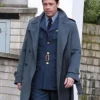 Brad Pitt Allied Double Breasted Long Trench Coat