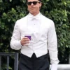 Brad Pitt Babylon White Vest