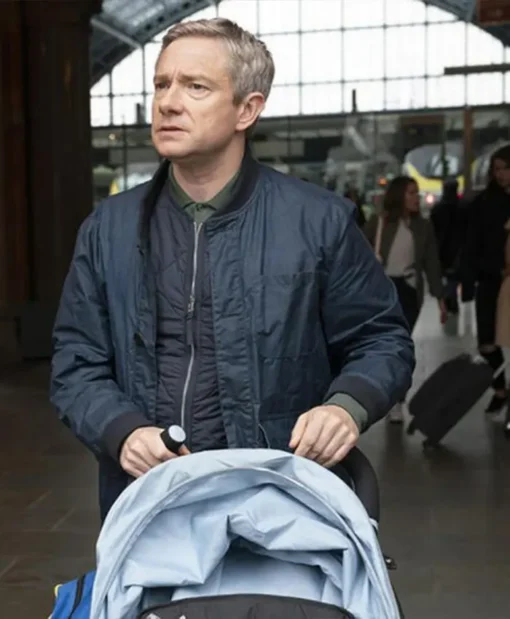 Breeders Martin Freeman Bomber Jacket