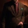 Brendan Hunt TV Series Ted Lasso Coach Beard Brown Blazer