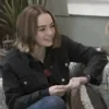 Brigette Lundy Paine Atypical S02 Black Denim Trucker Jacket