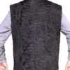 Broadtail Karakul Astrakhan Sawarka Persian Lamb Fur Vest Waistcoat For Men And Women