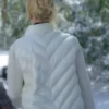 Brooke Harwood Film A Family Affair 2024 Nicole Kidman White Puffer Jacket For Unisex
