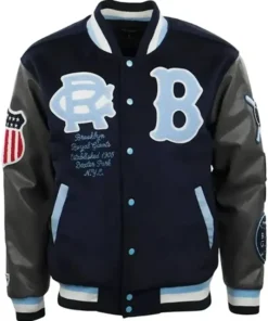 Brooklyn Royal Giants Black Wool Varsity Jacket