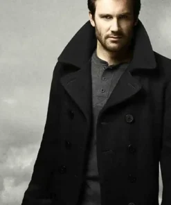 Bryan Mills Taken Black Peacoat