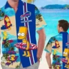 Buffalo Bills Hawaiian Half Sleeve Shirt