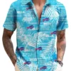 Buffalo Bills Hawaiian Sky Blue Shirt