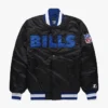 Buffalo Bills Homage x Starter Blackout Varsity Jacket
