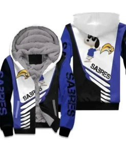 Buffalo Sabres Snoopy Zip-Up Hoodie