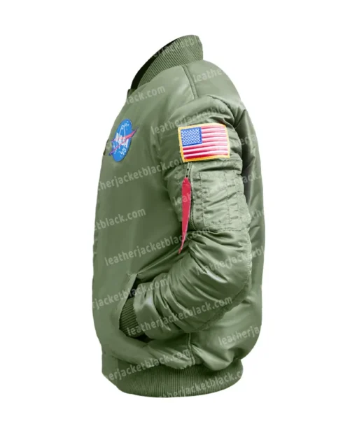 Bultaco Flight Green Bomber Jacket