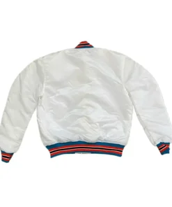 Buy 90’s Florida Marlins White Letterman Varsity Jacket For Men And Women