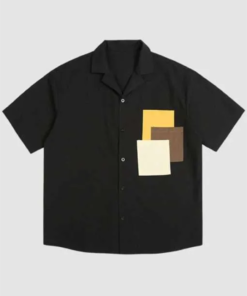 Buy American Idol Season 22 Roman Collins Black Cotton Shirt For Men And Women