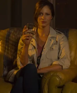 Buy Andrea Savage TV-Series Tulsa King Beige Jacket For Men And Women