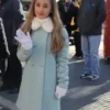 Buy Ariana Grande Singer Blue Long Coat