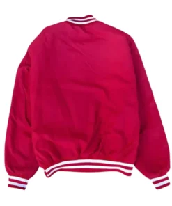 Buy Arkansas Razorbacks 1980’s Red Letterman Varsity Jacket For Men And Women