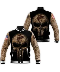 Buy Baltimore Orioles Skull Letterman Varsity Jacket For Men And Women