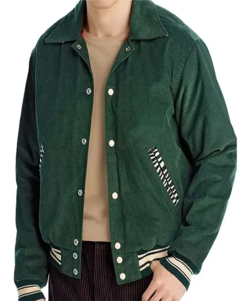 Buy Christian James TV-Series All American Season 06 Green Plaid Jacket For Men And Women