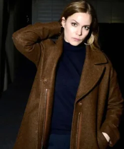 Buy Deadwind Sofia Karppi Brown Long Trench Coat