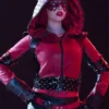 Buy Descendants The Rise Of Red Kylie Cantrall Leather Hooded Jacket