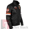 Lightning Mcqueen Racer Leather Jacket - Black