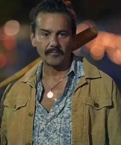 Buy Max Casella TV-Series Tulsa King Brown Cotton Jacket For Unisex