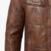 Mountainskin Men Leather Jacket for sale