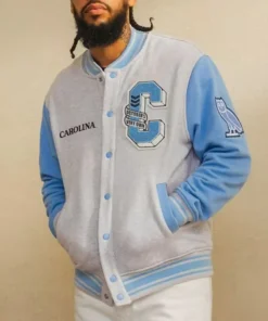 Buy NCAA North Carolina Tar Heels OVO Letterman Varsity Jacket