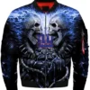 Buy NFL Jairo Ward Team New York Giants Vintage Bomber Jacket For Men And Women