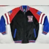 Buy NFL Myrna Howe Team New York Giants Suede Leather Jacket For Men And Women