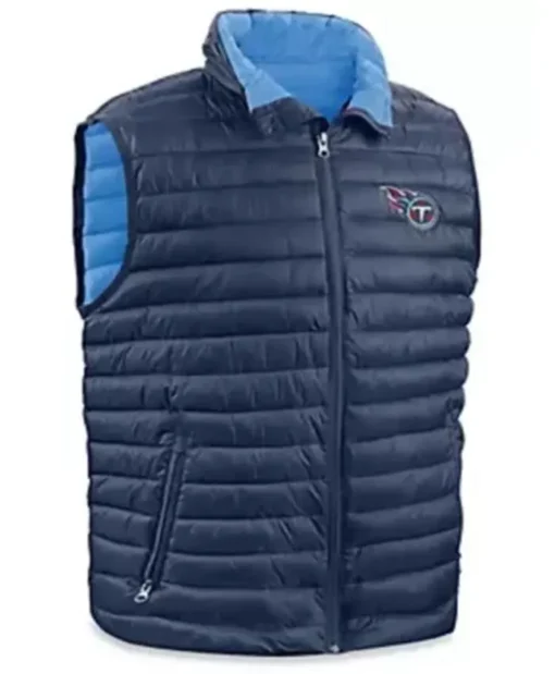 Buy NFL Neal Ryan Tennessee Titans Zipper Vest For Men And Women For Sale