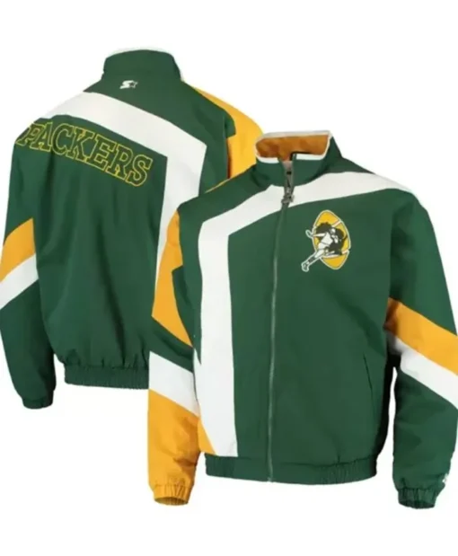 Buy NFL Rolland Green Bay Packers Throwback Jacket For Men And Women