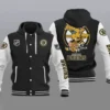 Buy NHL Boston Bruins Tom And Jerry Hooded Baseball Black And White Jacket