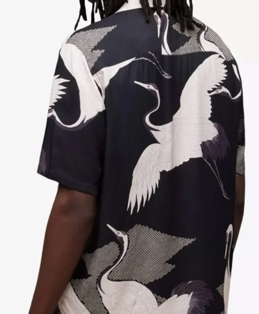 Access Daily Scott Evans Bird Print Shirt - Image 3