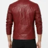 Men Soft Autumn Leather Jacket for sale