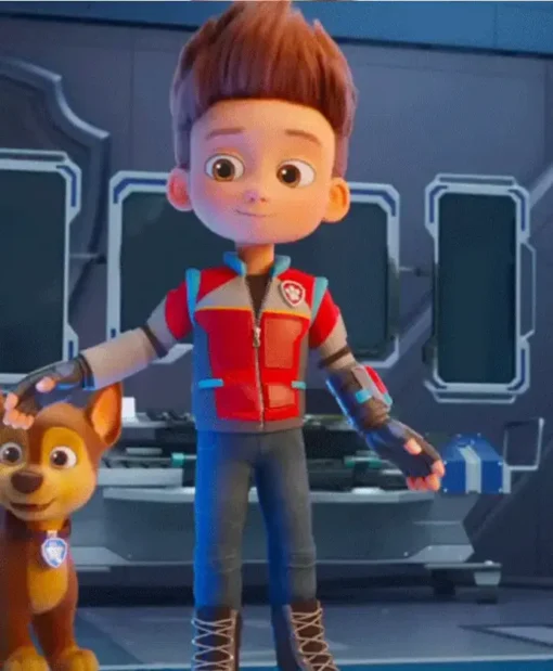 Buy PAW Patrol The Mighty Movie Finn Lee-Epp Leather Jacket For Men And Women